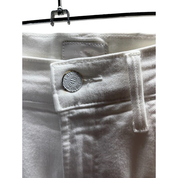 Mother Jeans Women's Size 28 The Hustler Ankle Fray Cotton Blend - Picture 4 of 9